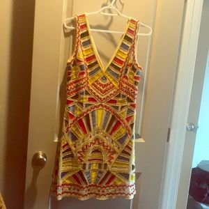 Adorable Gianni Bini beaded cocktail dress